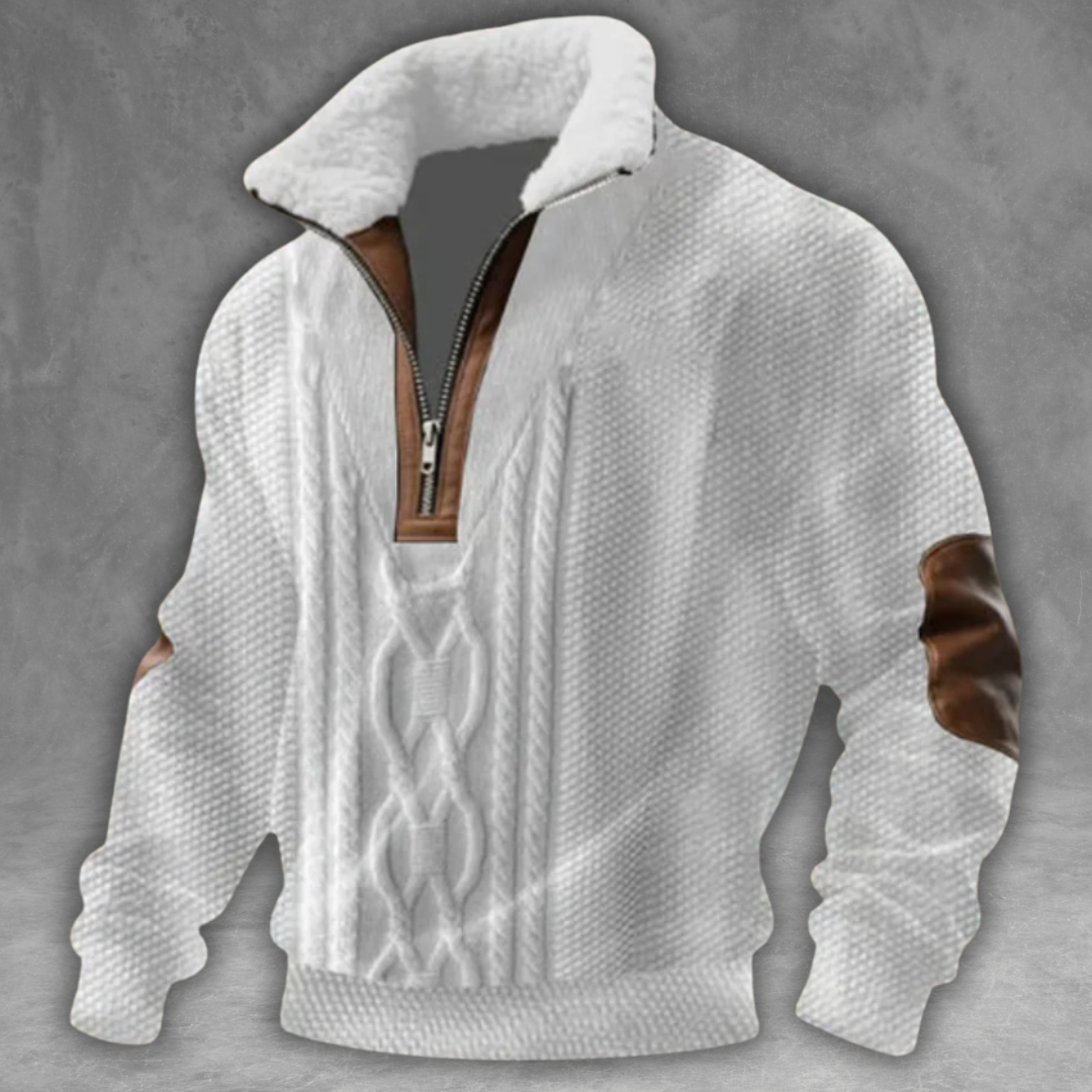 Heritage Fleece Pullover with Zip Neck