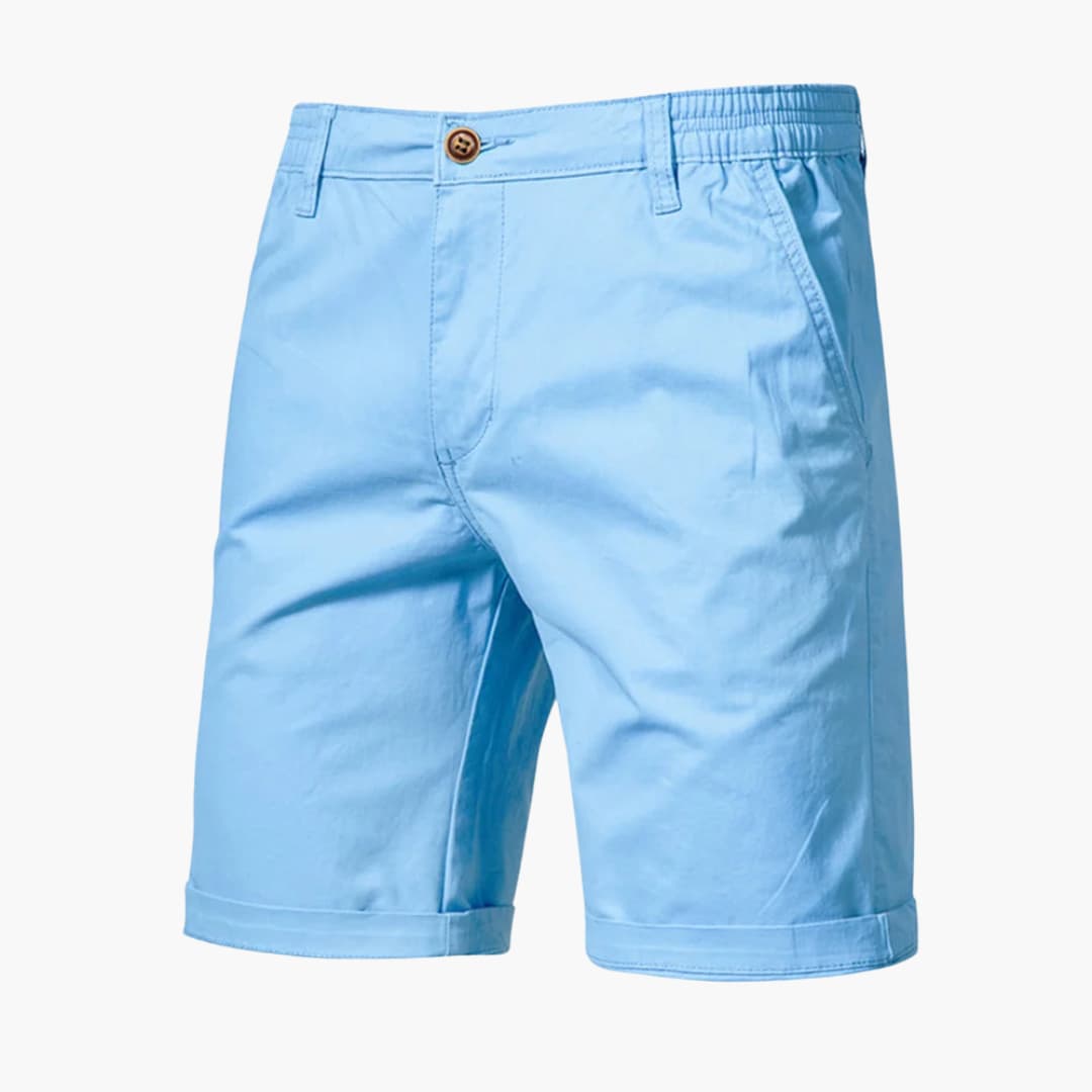 Smart Casual Tailored Shorts for Men - Lightweight Comfortable Fit