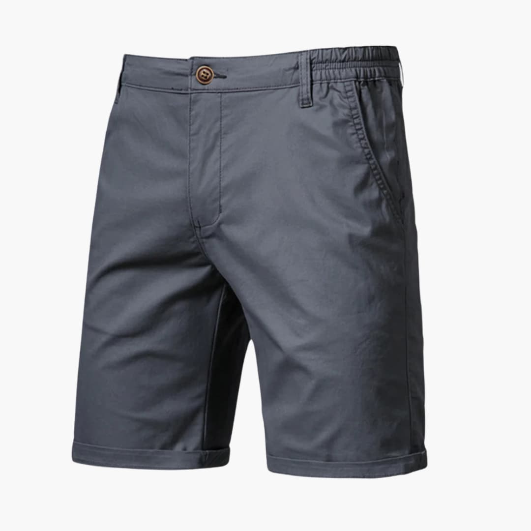Smart Casual Tailored Shorts for Men - Lightweight Comfortable Fit