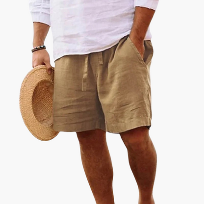 Relaxed Fit Drawstring Shorts for Men