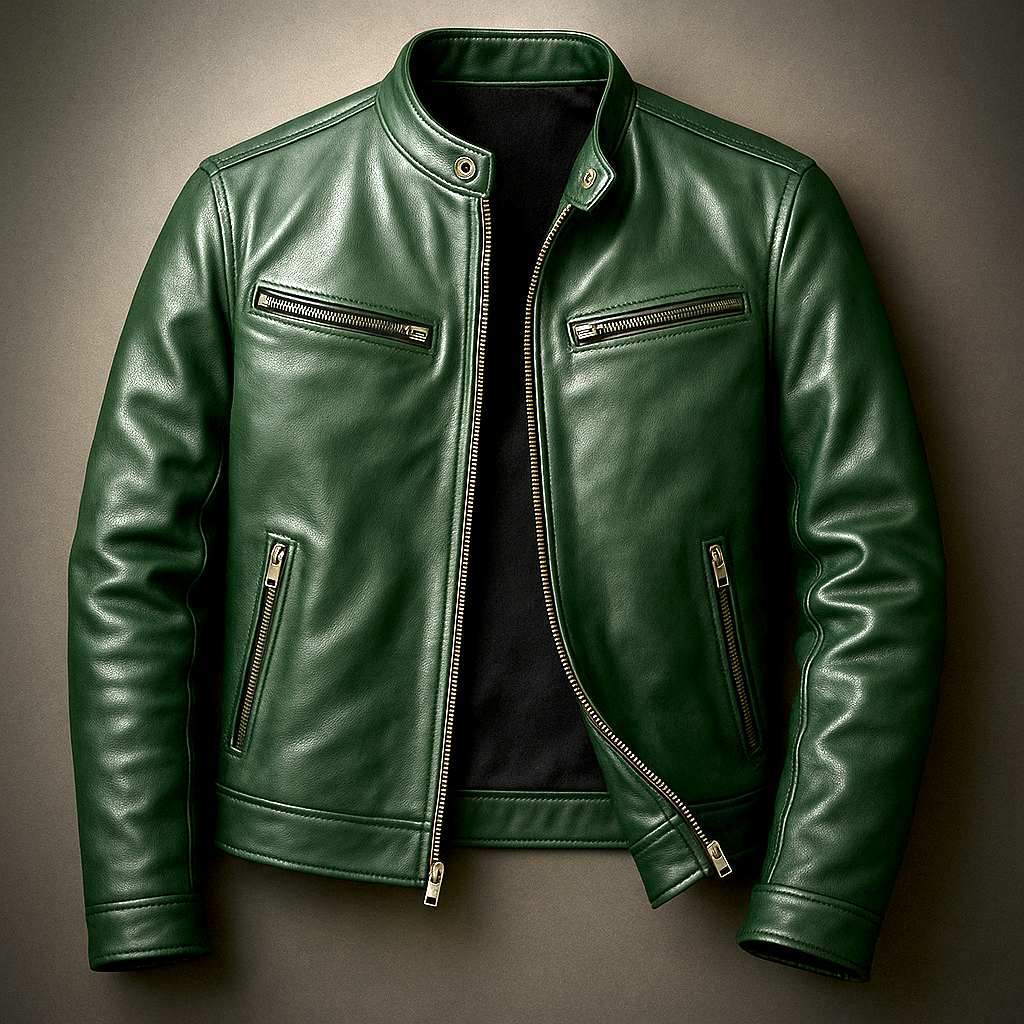Lucas™ | Classic Leather Jacket