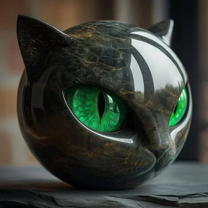 Mysthéra – Captivating Feline Sculpture