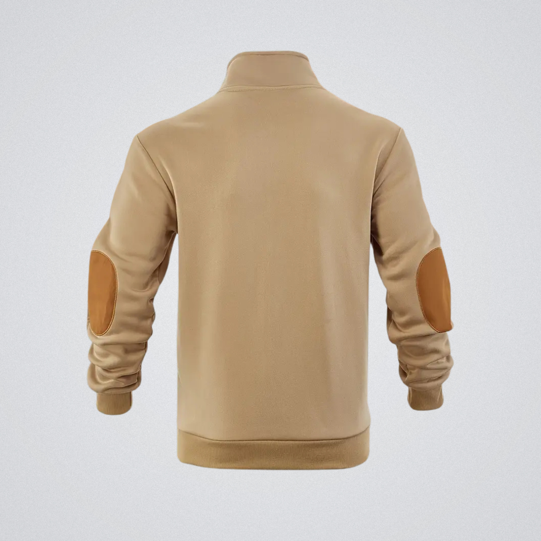 Old London™ | Lucien – Zipped Pullover with High Collar
