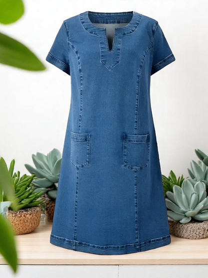 Narelle | Soft Denim Dress