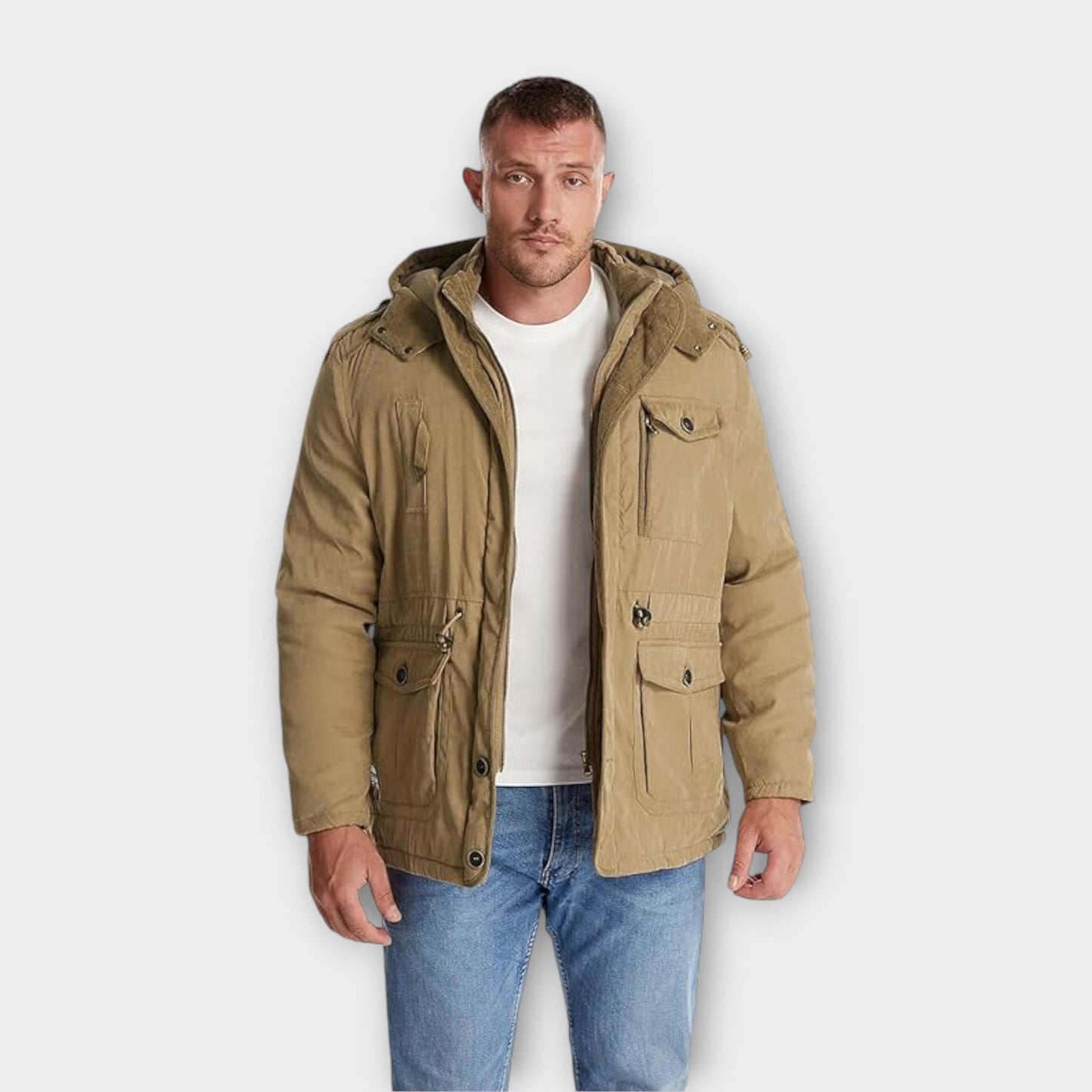 Nigel | Men’s Military Warm Parka Jacket