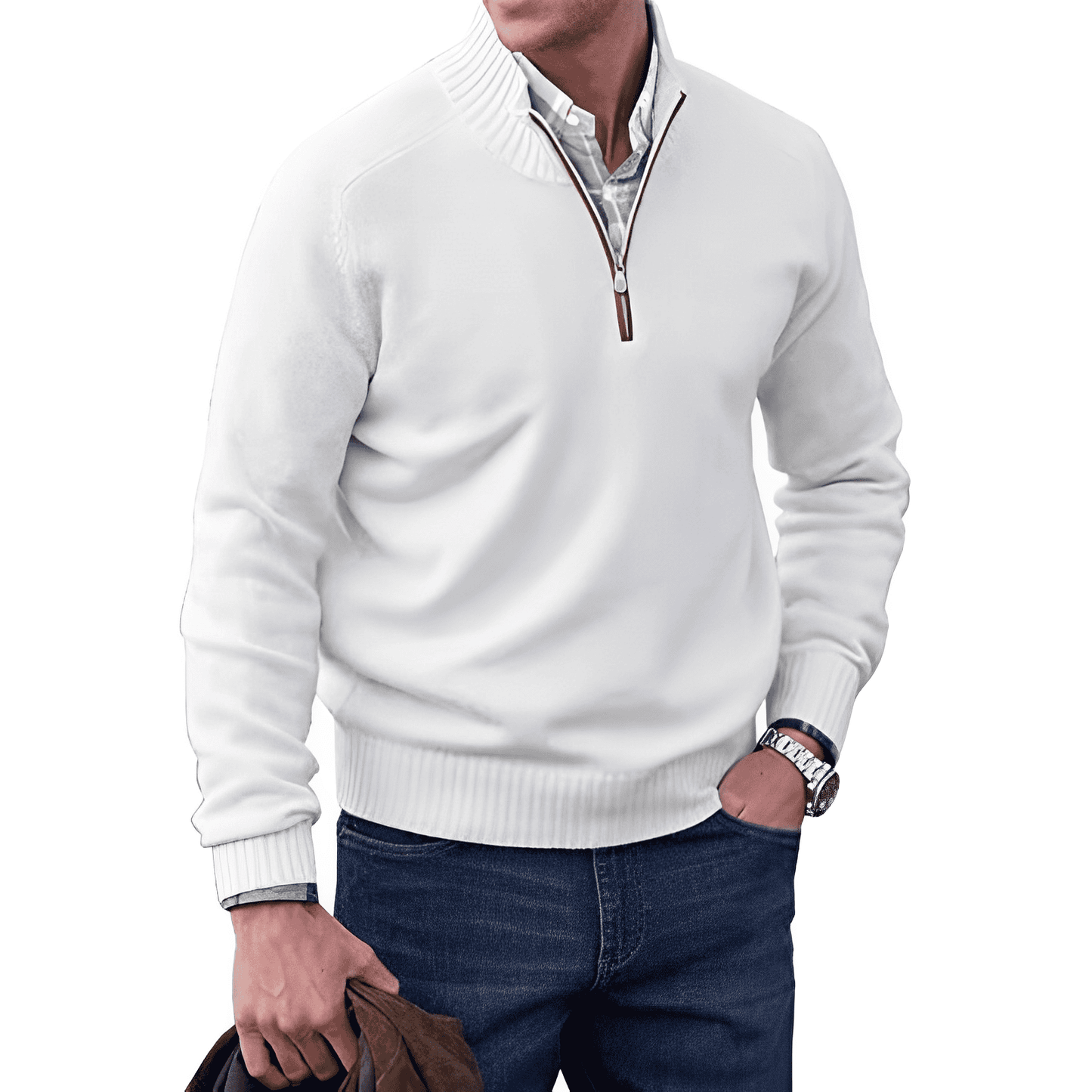 Theo™ | The Elegant Zip Pullover