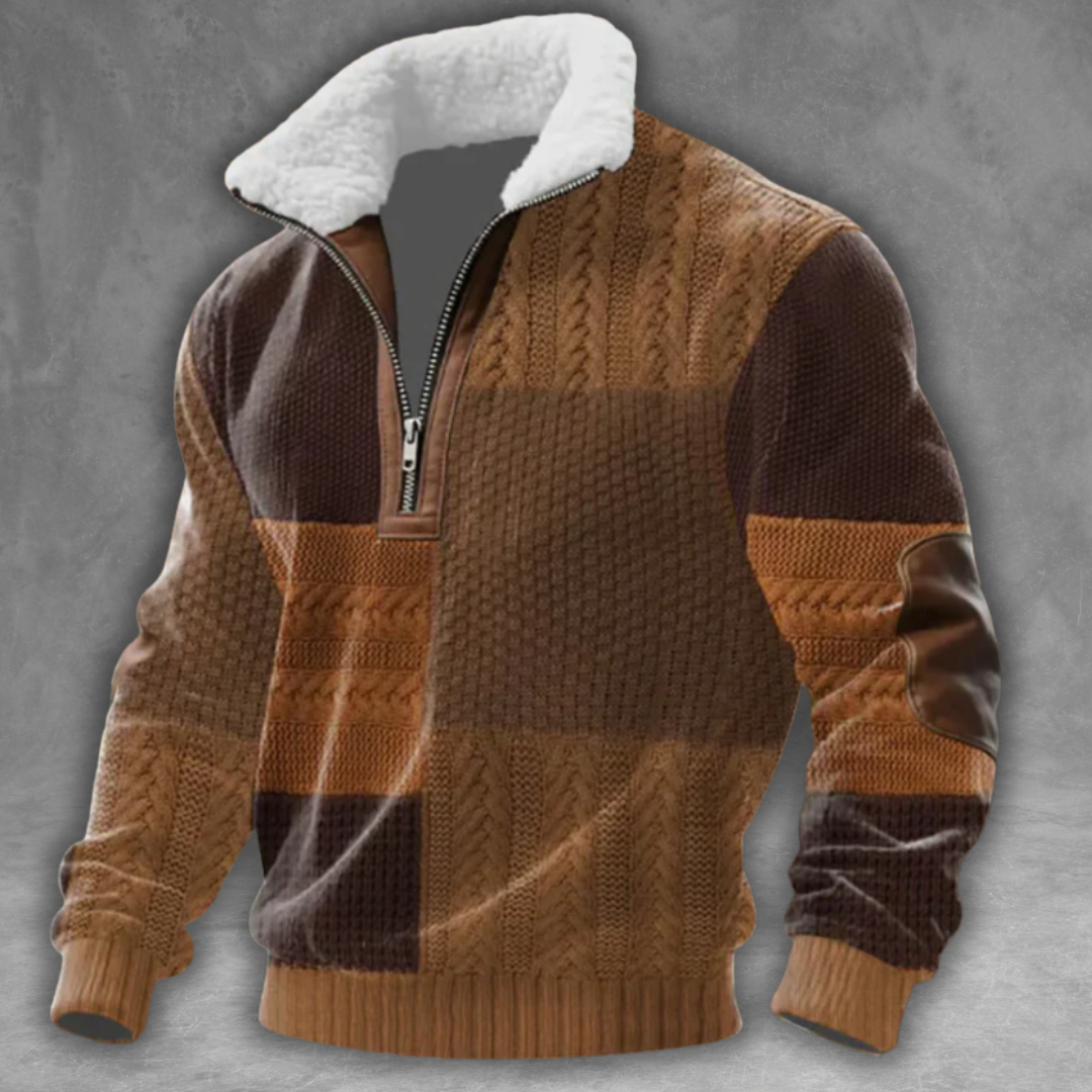 Heritage Fleece Pullover with Zip Neck