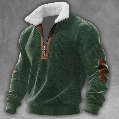 Heritage Fleece Pullover with Zip Neck
