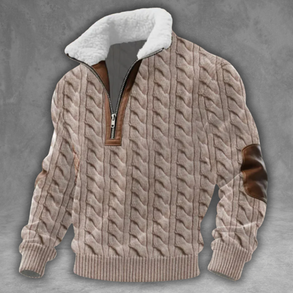 Heritage Fleece Pullover with Zip Neck