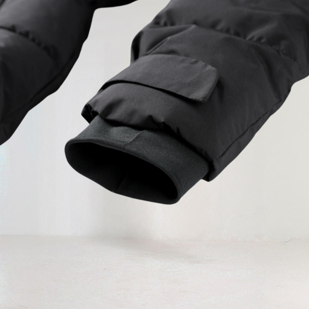 Georgia | Premium Insulated Black Ski Jacket