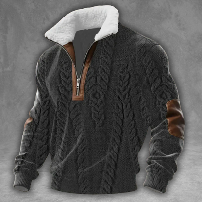 Heritage Fleece Pullover with Zip Neck