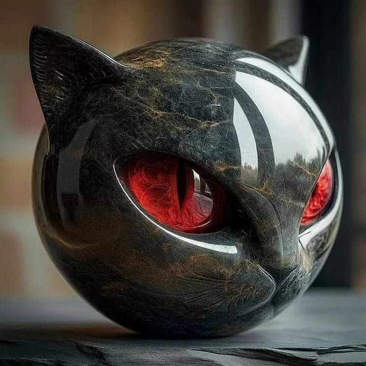 Mysthéra – Captivating Feline Sculpture