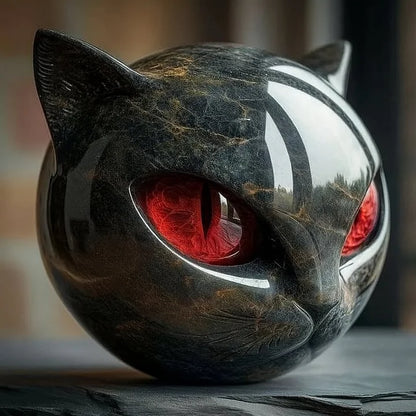 Mysthéra – Captivating Feline Sculpture