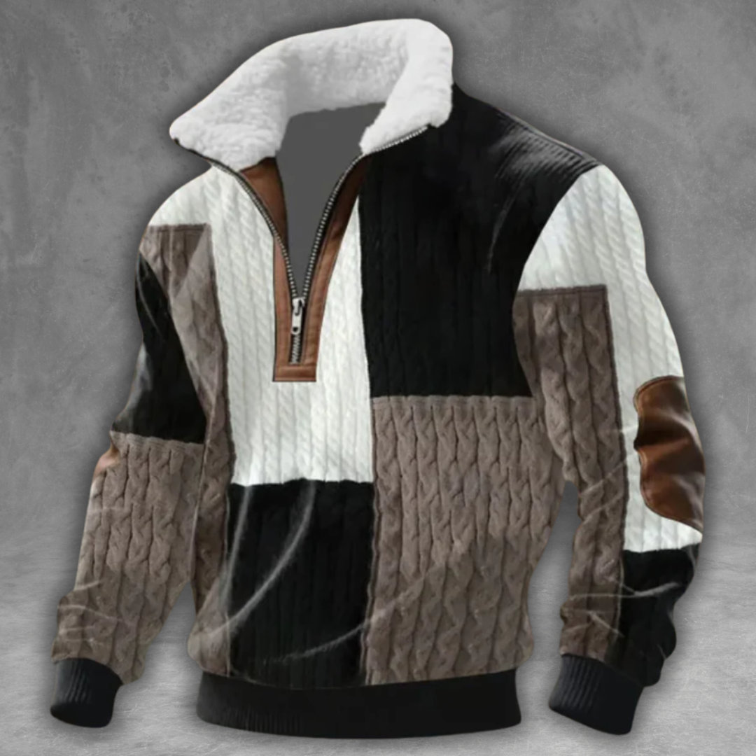 Heritage Fleece Pullover with Zip Neck