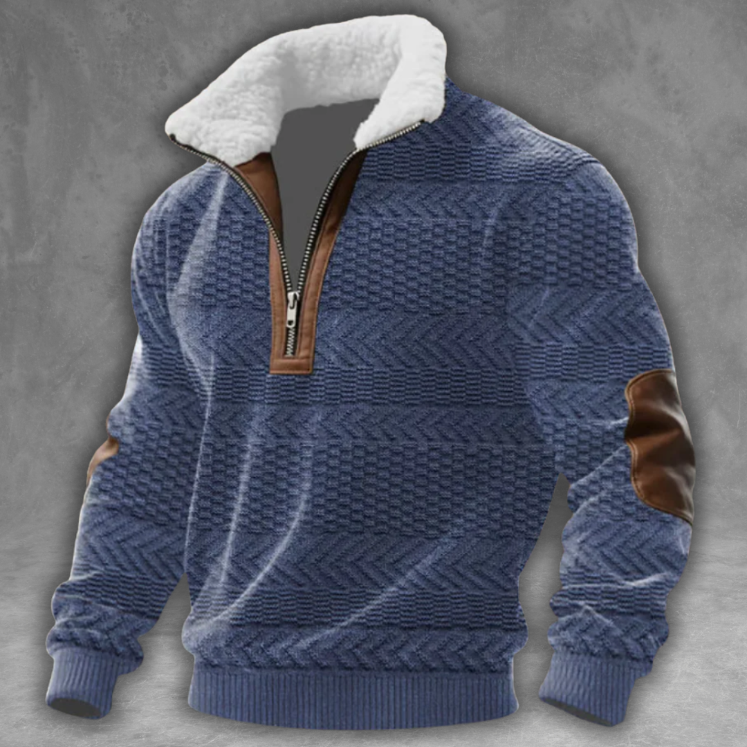 Heritage Fleece Pullover with Zip Neck