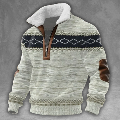 Heritage Fleece Pullover with Zip Neck