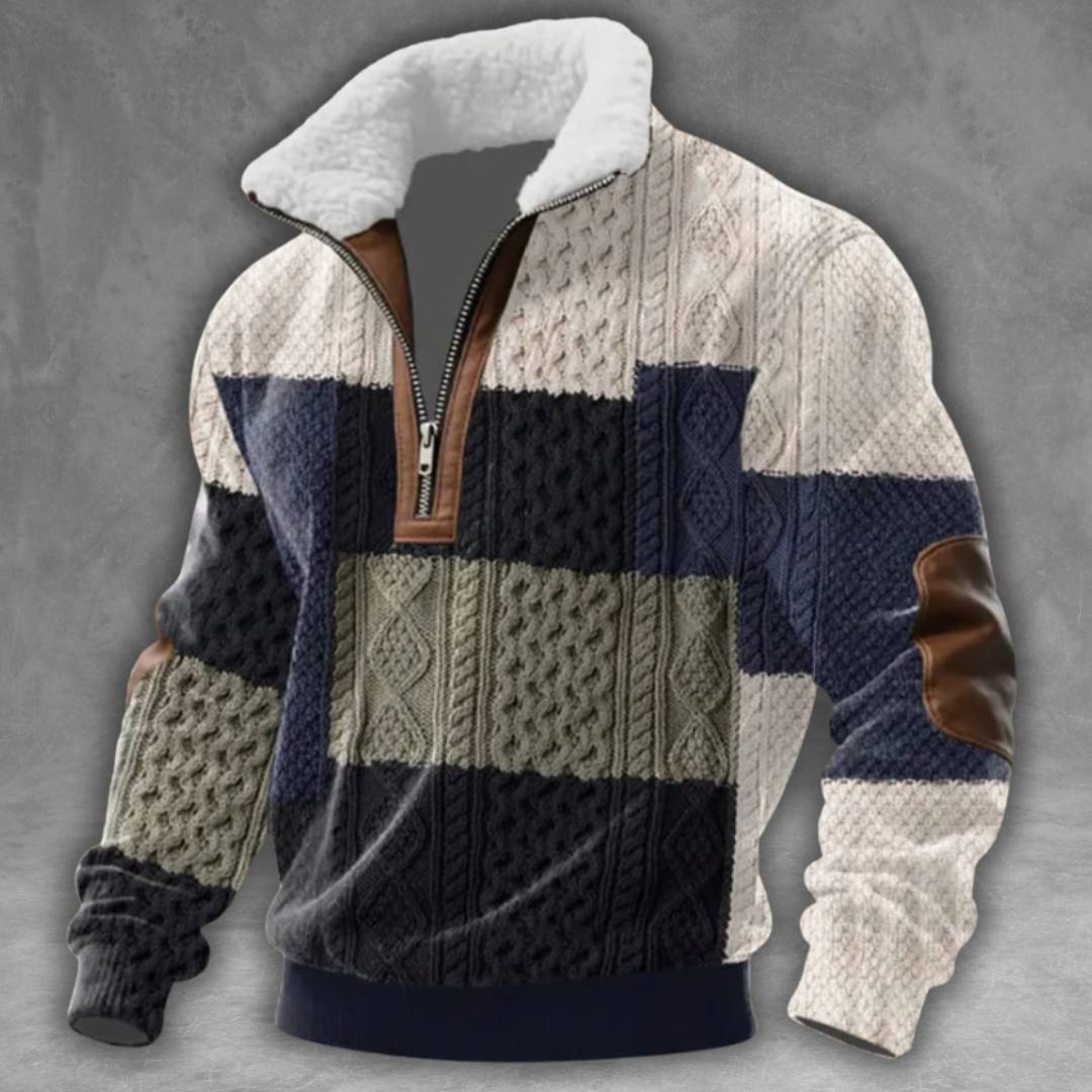 Heritage Fleece Pullover with Zip Neck