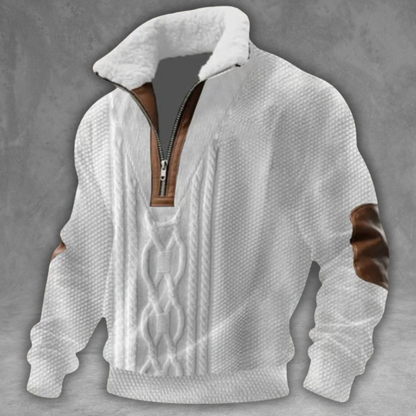Heritage Fleece Pullover with Zip Neck