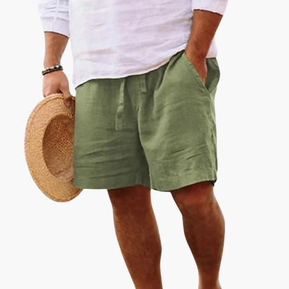 Relaxed Fit Drawstring Shorts for Men