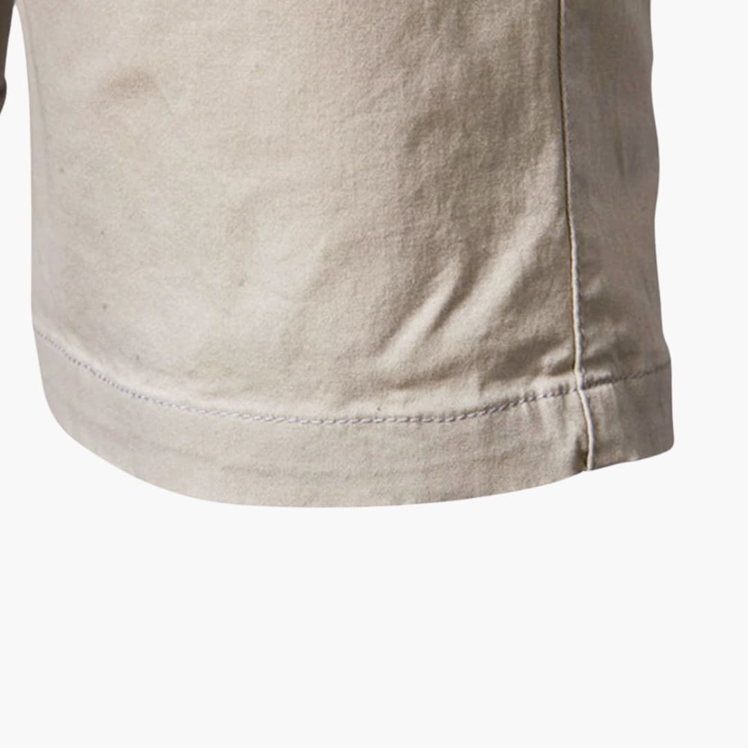 Smart Casual Tailored Shorts for Men - Lightweight Comfortable Fit