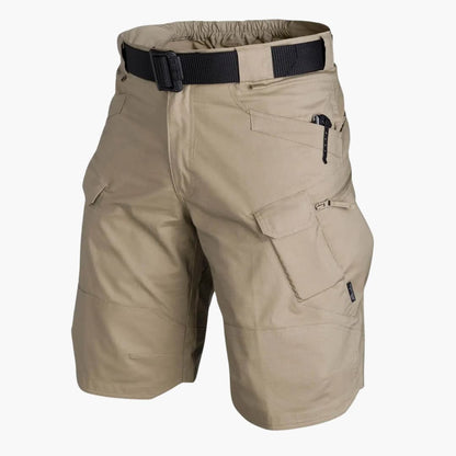 Cargo Shorts - Elastic Waist Utility Work Shorts for Men