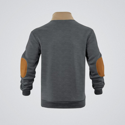 Old London™ | Lucien – Zipped Pullover with High Collar