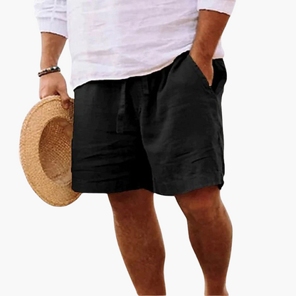 Relaxed Fit Drawstring Shorts for Men