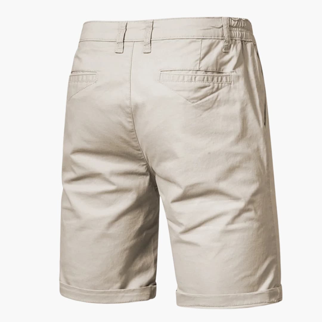 Smart Casual Tailored Shorts for Men - Lightweight Comfortable Fit