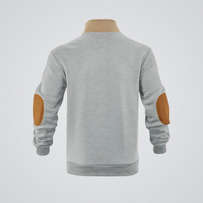 Old London™ | Lucien – Zipped Pullover with High Collar