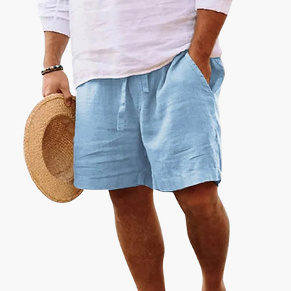 Relaxed Fit Drawstring Shorts for Men