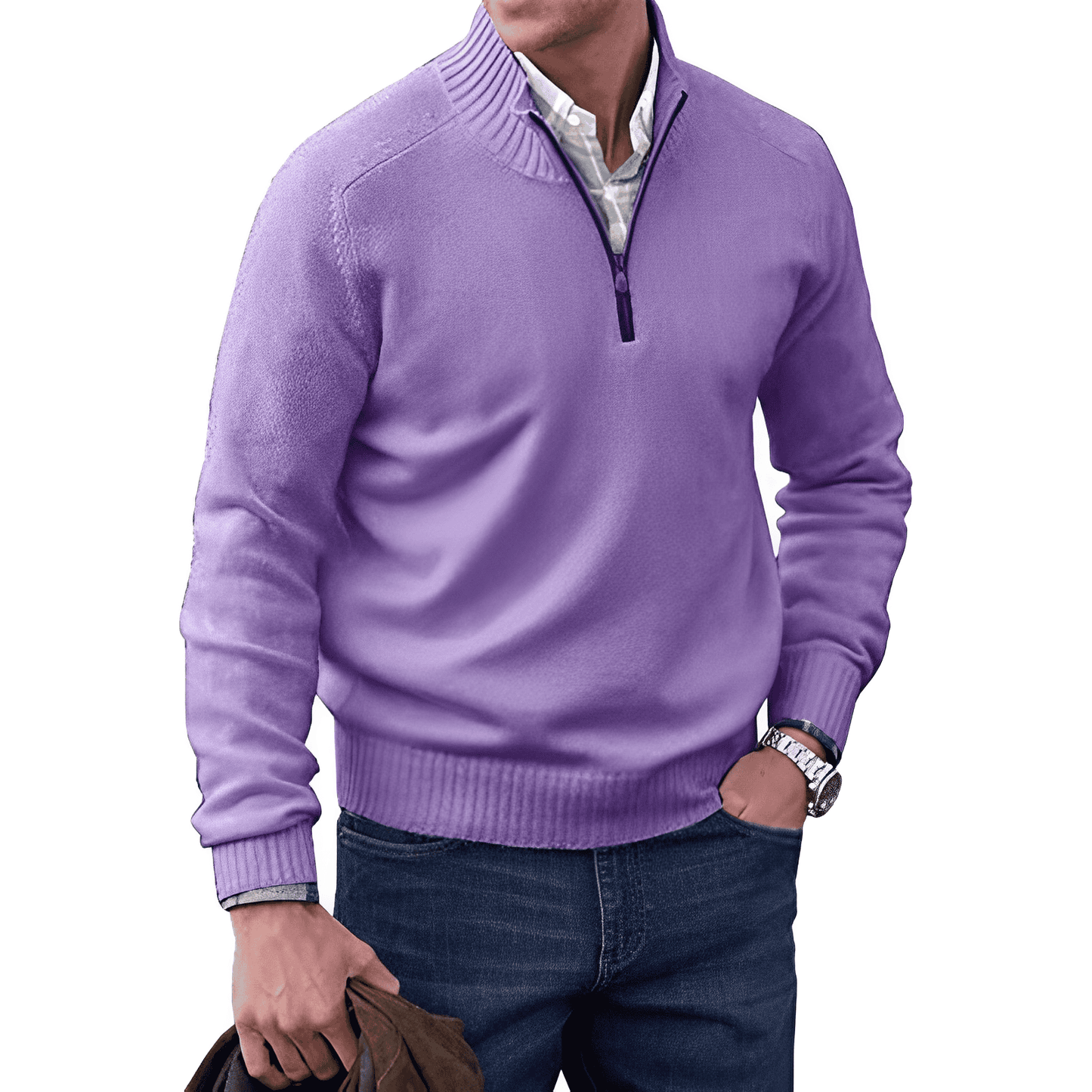 Theo™ | The Elegant Zip Pullover