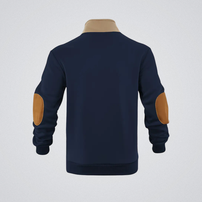 Old London™ | Lucien – Zipped Pullover with High Collar