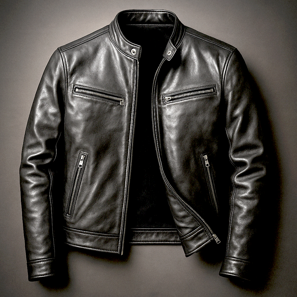 Lucas™ | Classic Leather Jacket