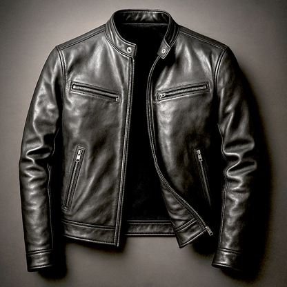 Lucas™ | Classic Leather Jacket