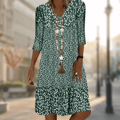 Naila | Elegant Dress With Print