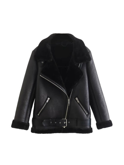 Solenn | Elegant Biker Jacket
