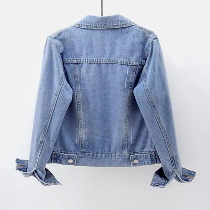 Odelia | Single-Breasted Denim Jacket