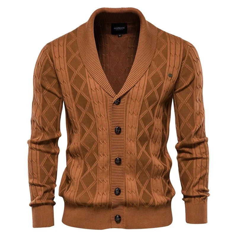 Jasper™ | Men's Cardigan with Button Placket