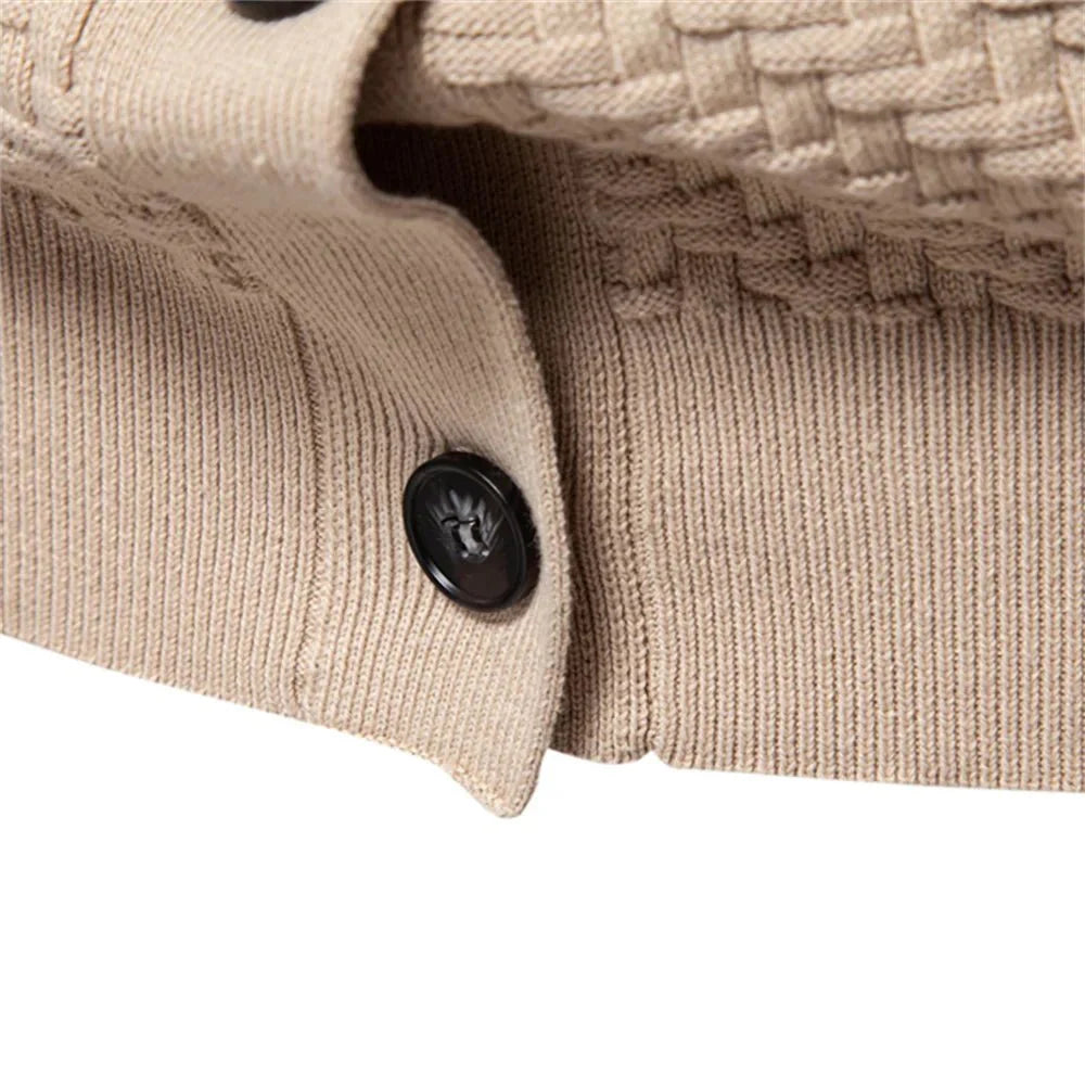 Montague™ | Warm Men's Cardigan with V-Neck
