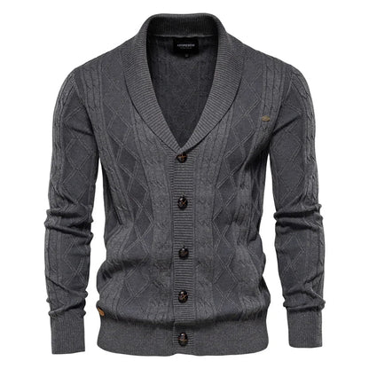 Henry - Men's Button-Down Sweater