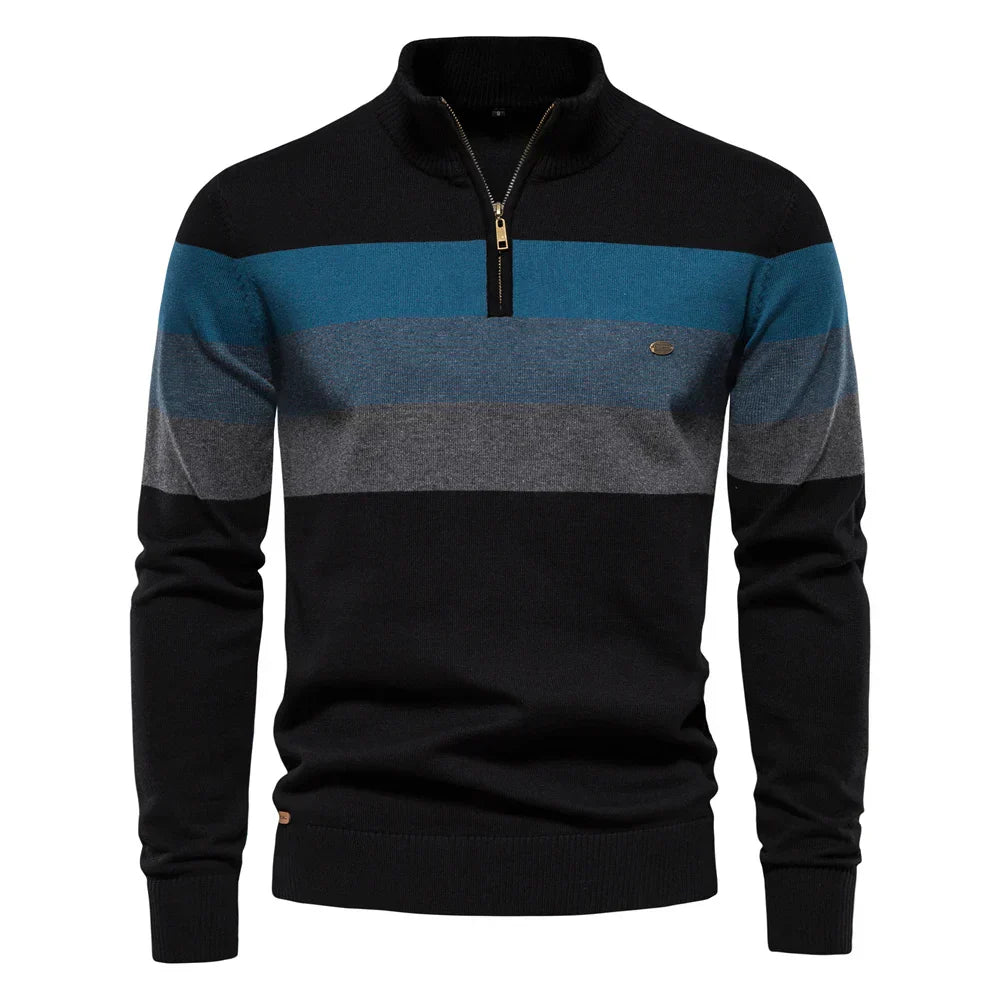 Hampstead™ | Stylish Sweater with Stand-Up Collar