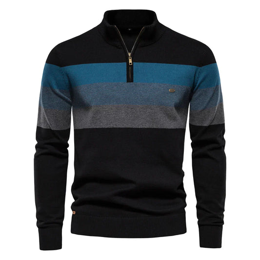 Hampstead™ | Stylish Sweater with Stand-Up Collar