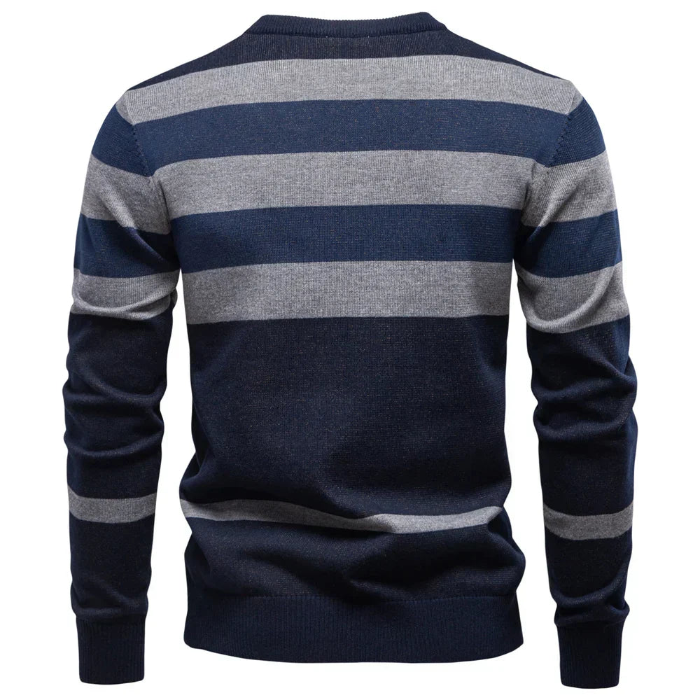 Whitmore™ | Men's Knit Sweater with Diamond Design