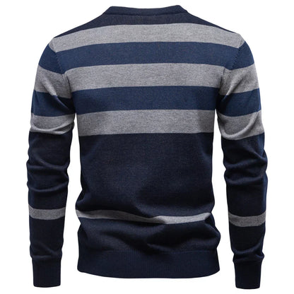 Whitmore™ | Men's Knit Sweater with Diamond Design