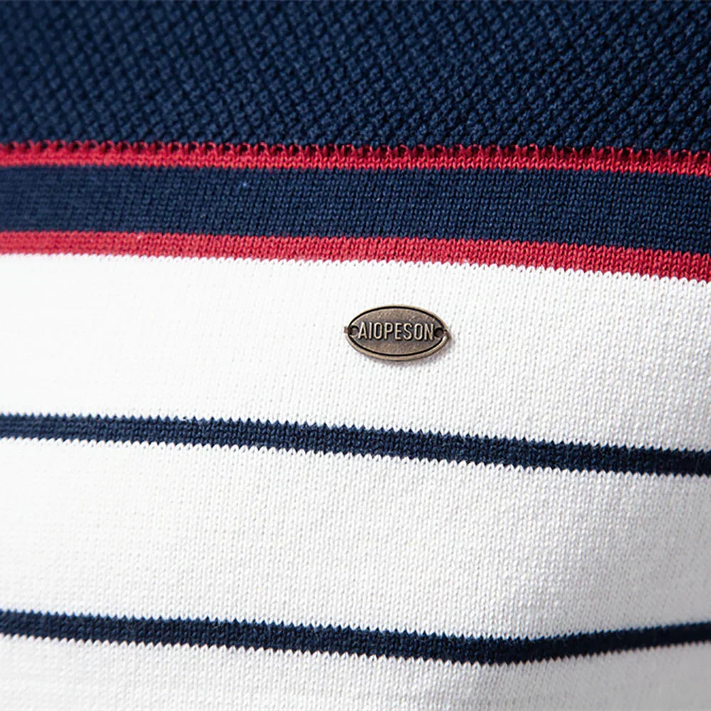 Old London™ | Adrien – Striped Marine Sweater