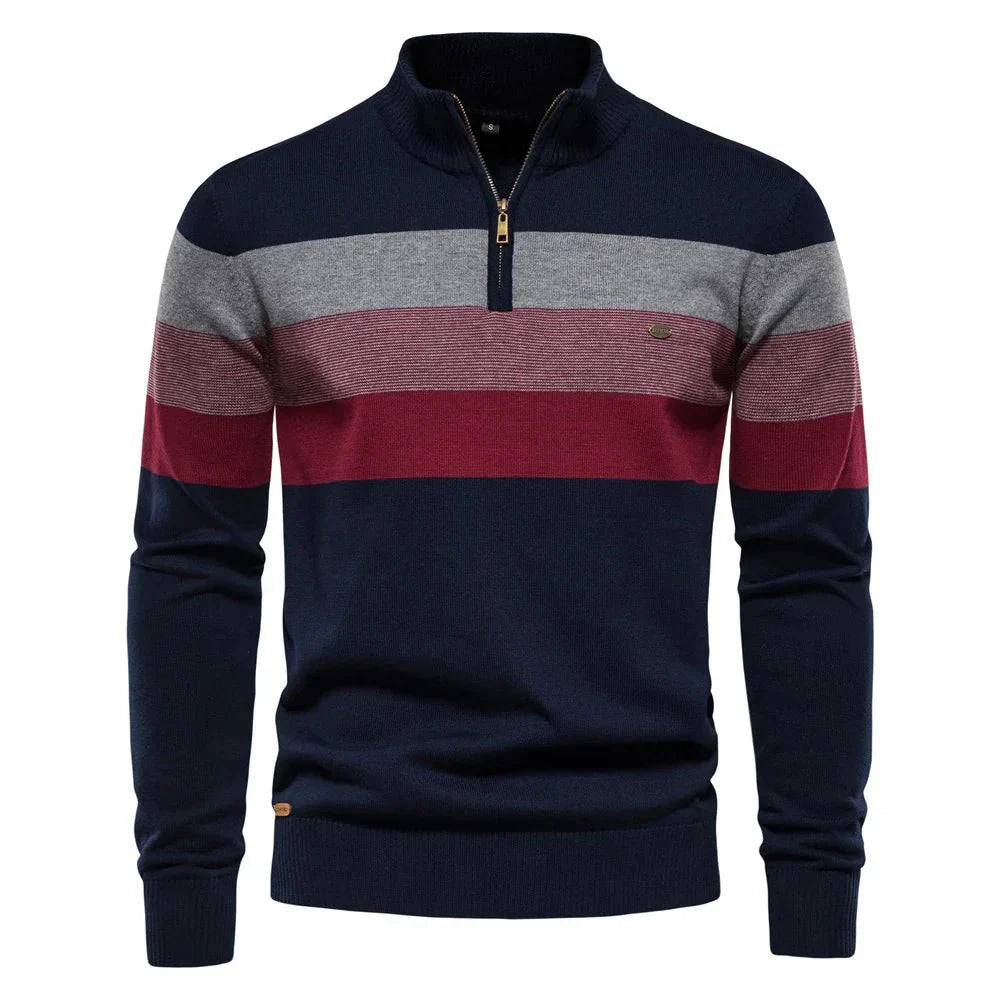 Hampstead™ | Stylish Sweater with Stand-Up Collar