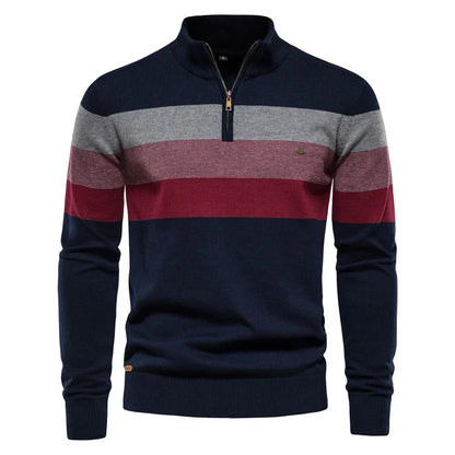 Hampstead™ | Stylish Sweater with Stand-Up Collar