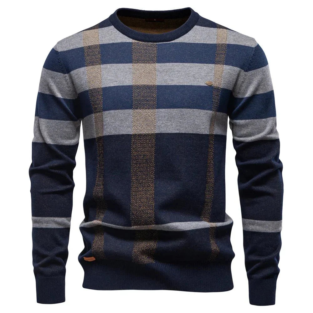 Whitmore™ | Men's Knit Sweater with Diamond Design