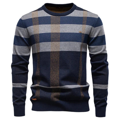 Whitmore™ | Men's Knit Sweater with Diamond Design