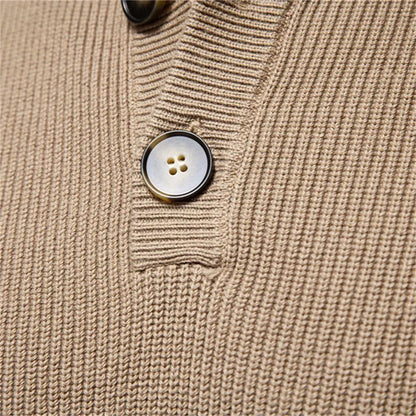 Konrad™ | Stylish Men's Sweater with Button Design